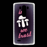 Coque LG G3 In Mushrooms We trust Rouge ZG