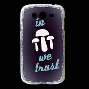 Coque Samsung Galaxy Grand In Mushrooms We trust Bleu ZG