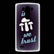 Coque LG G3 In Mushrooms We trust Bleu ZG