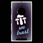 Coque Nokia Lumia 830 In Mushrooms We trust Bleu ZG