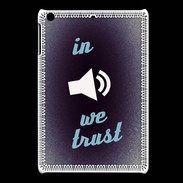 Coque iPadMini In Music We trust Bleu ZG