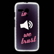 Coque Motorola G In Music We trust Rouge ZG
