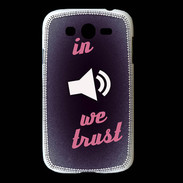Coque Samsung Galaxy Grand In Music We trust Rouge ZG