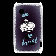 Coque Sony Xperia Typo In Queen We trust Bleu ZG