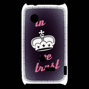 Coque Sony Xperia Typo In Queen We trust Rouge ZG
