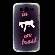 Coque Samsung Galaxy Grand In Uzi We trust Rouge ZG