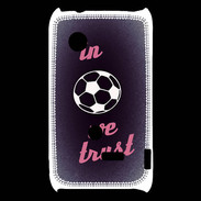 Coque Sony Xperia Typo In Soccer We trust Rouge ZG
