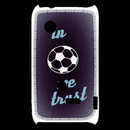Coque Sony Xperia Typo In Soccer We trust Bleu ZG