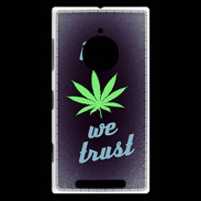 Coque Nokia Lumia 830 In Weed We trust Vert ZG