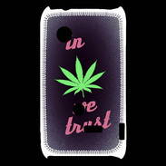 Coque Sony Xperia Typo In Weed We trust Rouge ZG
