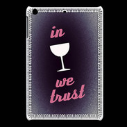Coque iPadMini In Wine We trust Rouge ZG