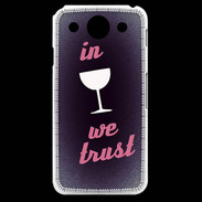 Coque LG G Pro In Wine We trust Rouge ZG