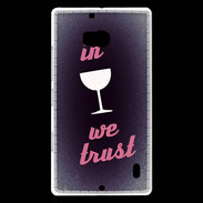 Coque Nokia Lumia 930 In Wine We trust Rouge ZG