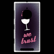 Coque Nokia Lumia 830 In Wine We trust Rouge ZG