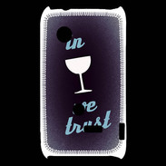 Coque Sony Xperia Typo In Wine We trust Bleu ZG