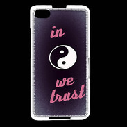 Coque Blackberry Z30 In Zen We trust Rouge ZG