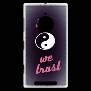 Coque Nokia Lumia 830 In Zen We trust Rouge ZG