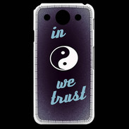 Coque LG G Pro In Zen We trust Bleu ZG