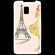 Coque LG P990 Paris Vintage 1000