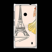 Coque Nokia Lumia 520 Paris Vintage 1000