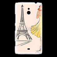 Coque Nokia Lumia 1320 Paris Vintage 1000