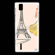 Coque Huawei Ascend P2 Paris Vintage 1000