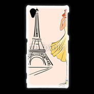 Coque Sony Xpéria Z1 Paris Vintage 1000