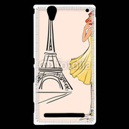 Coque Sony Xperia T2 Ultra Paris Vintage 1000