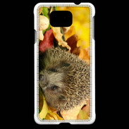 Coque Samsung Galaxy Alpha Automne et Hérisson