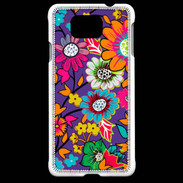 Coque Samsung Galaxy Alpha Fond Hippie 1