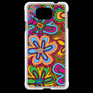 Coque Samsung Galaxy Alpha Fond hippie 2