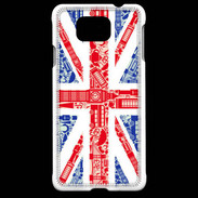 Coque Samsung Galaxy Alpha Angleterre sur Drapeau 1