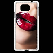 Coque Samsung Galaxy Alpha Bouche sexy et brillante