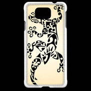 Coque Samsung Galaxy Alpha Salamandre tribal