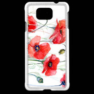 Coque Samsung Galaxy Alpha Fleurs en peinture 250