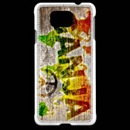 Coque Samsung Galaxy Alpha Rasta Ganja