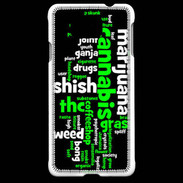 Coque Samsung Galaxy Alpha Cannabis Tag
