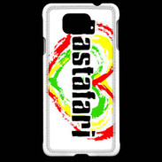 Coque Samsung Galaxy Alpha Rastafari love