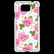 Coque Samsung Galaxy Alpha Vintage Rose 3