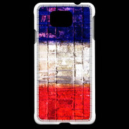 Coque Samsung Galaxy Alpha Drapeau français vintage