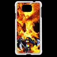 Coque Samsung Galaxy Alpha Pompier soldat du feu