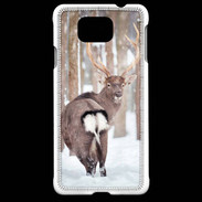 Coque Samsung Galaxy Alpha Cerf vu de dos