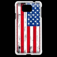 Coque Samsung Galaxy Alpha Drapeau USA grunge et vintage 5