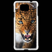 Coque Samsung Galaxy Alpha Portrait d'un léopard