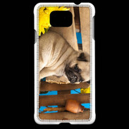Coque Samsung Galaxy Alpha Chiot Carlin