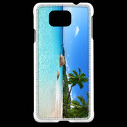 Coque Samsung Galaxy Alpha Belle plage
