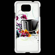 Coque Samsung Galaxy Alpha Passion Accordéon