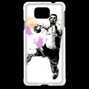 Coque Samsung Galaxy Alpha Joueur de handball