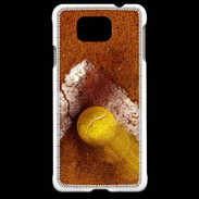 Coque Samsung Galaxy Alpha Cours de tennis
