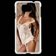 Coque Samsung Galaxy Alpha Belle brune 2